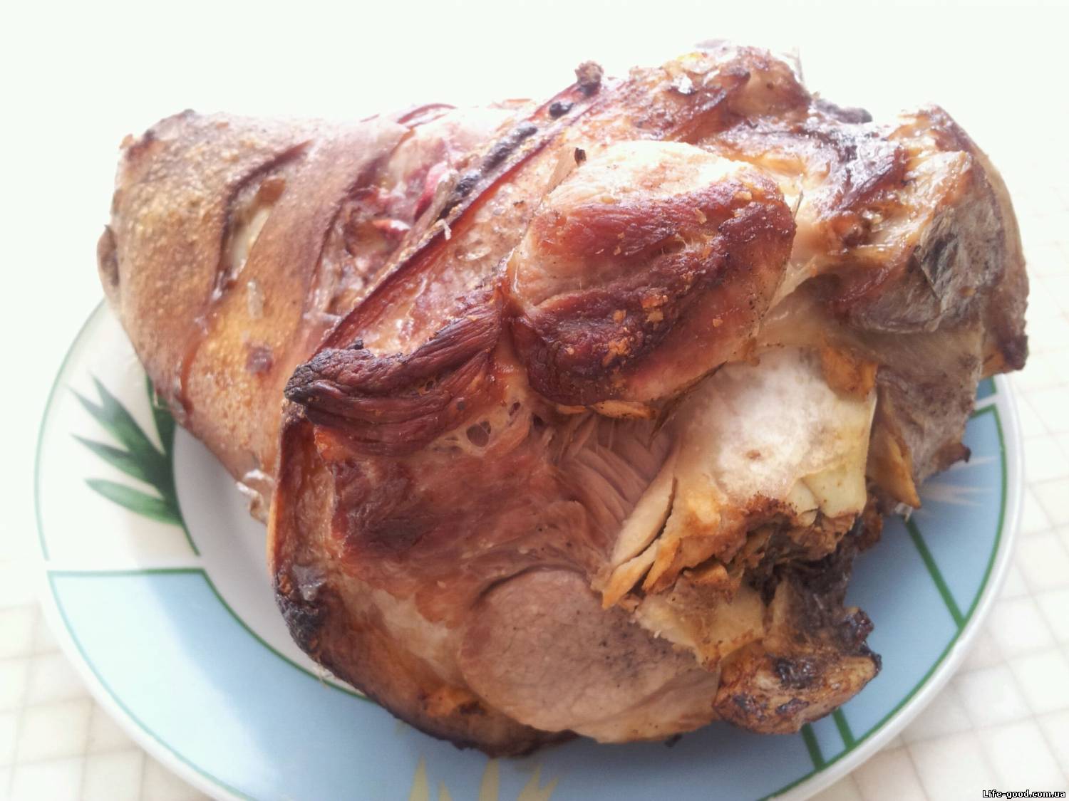 Свиная рулька запеченная в духовке в рукаве рецепт с фото пошагово